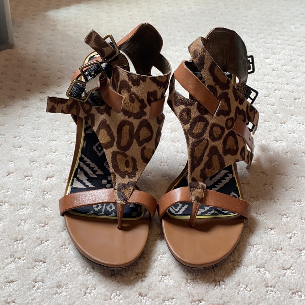 Leopard Sam Edelman Heels